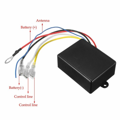 12v 500a contactor winch Control relay dual wireless suite with remote control - Picture 11 of 12