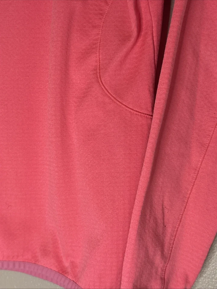 Top Pullover Avia 1/4 Cremallera Manga Larga Rosa Melocotón Ropa Activa Para Mujer Talla XL Foto 2 de 4