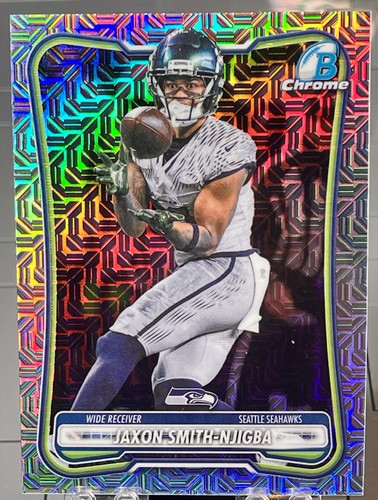 2026 Bowman Chrome Jaxon Smith-Njigba Mojo Refractor BCV-92 Seahawks