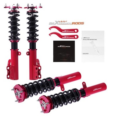 4Pcs Coilovers Suspension Lowering Kit Adj Height For Toyota Camry 2002-2006