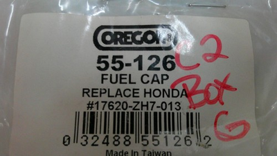 #ad Oregon 55 126 replacement fuel cap Honda NO LONGER AVAILABLE $9.99