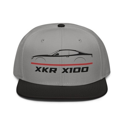 For XKR X100 1998-2006 Fans Cap Supercharged AJ-V8 Coupe Snapback Hat Racing
