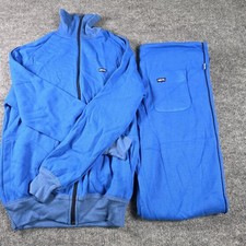 Vintage 1970s Levis Blue Cotton Track Suit Kids Size Large
