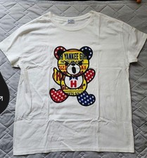 Hysteric Glamour Hisbear Big T White Near Unused Vintage T-Shirt