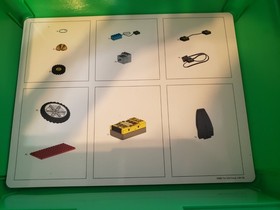 LEGO Mindstorms Education 9786 Robotics  Container Opened For Pics Only Complete