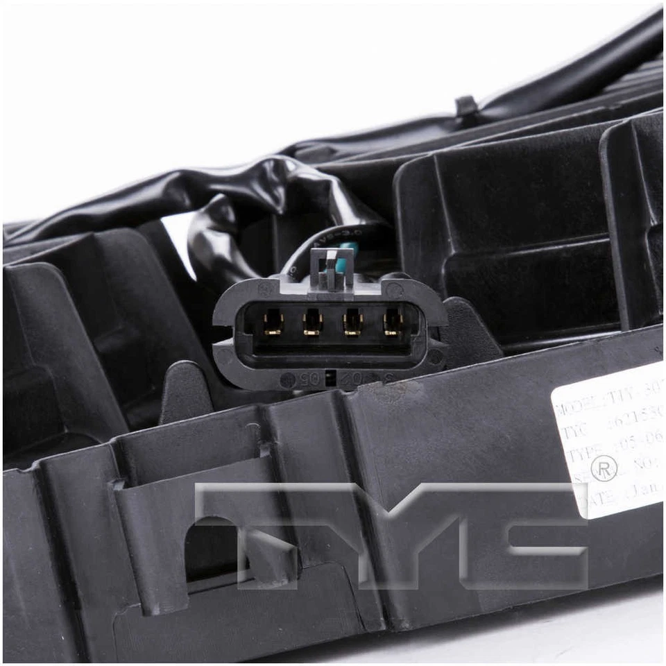 Двойной радиатор и конденсаторный вентилятор в сборе TYC 621530 - Изображение 3 из 3