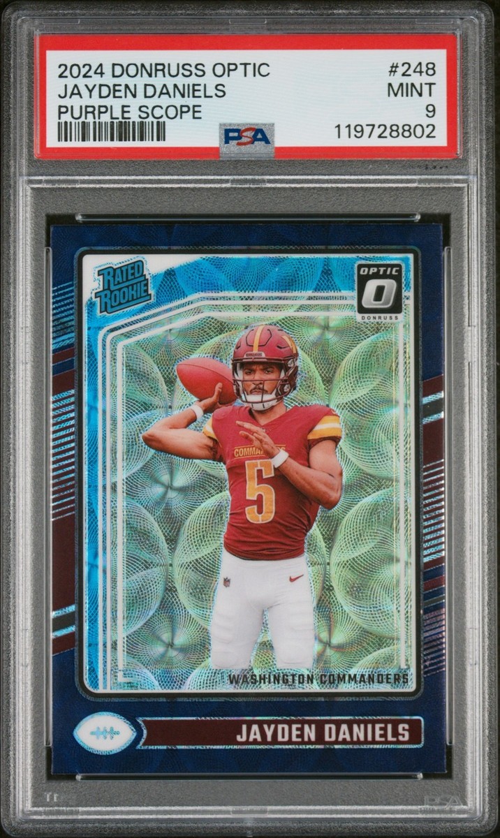 2024 Panini Donruss Optic - Rated Rookie Jayden Daniels #248