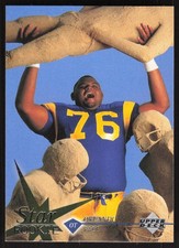 Orlando Pace, 1997 Upper Deck, #1, St. Louis Rams, RC