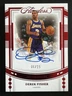 Derek Fisher 2022-23 Panini Flawless Draft Gem Signatures Ruby Auto /15 #DGS-DFS