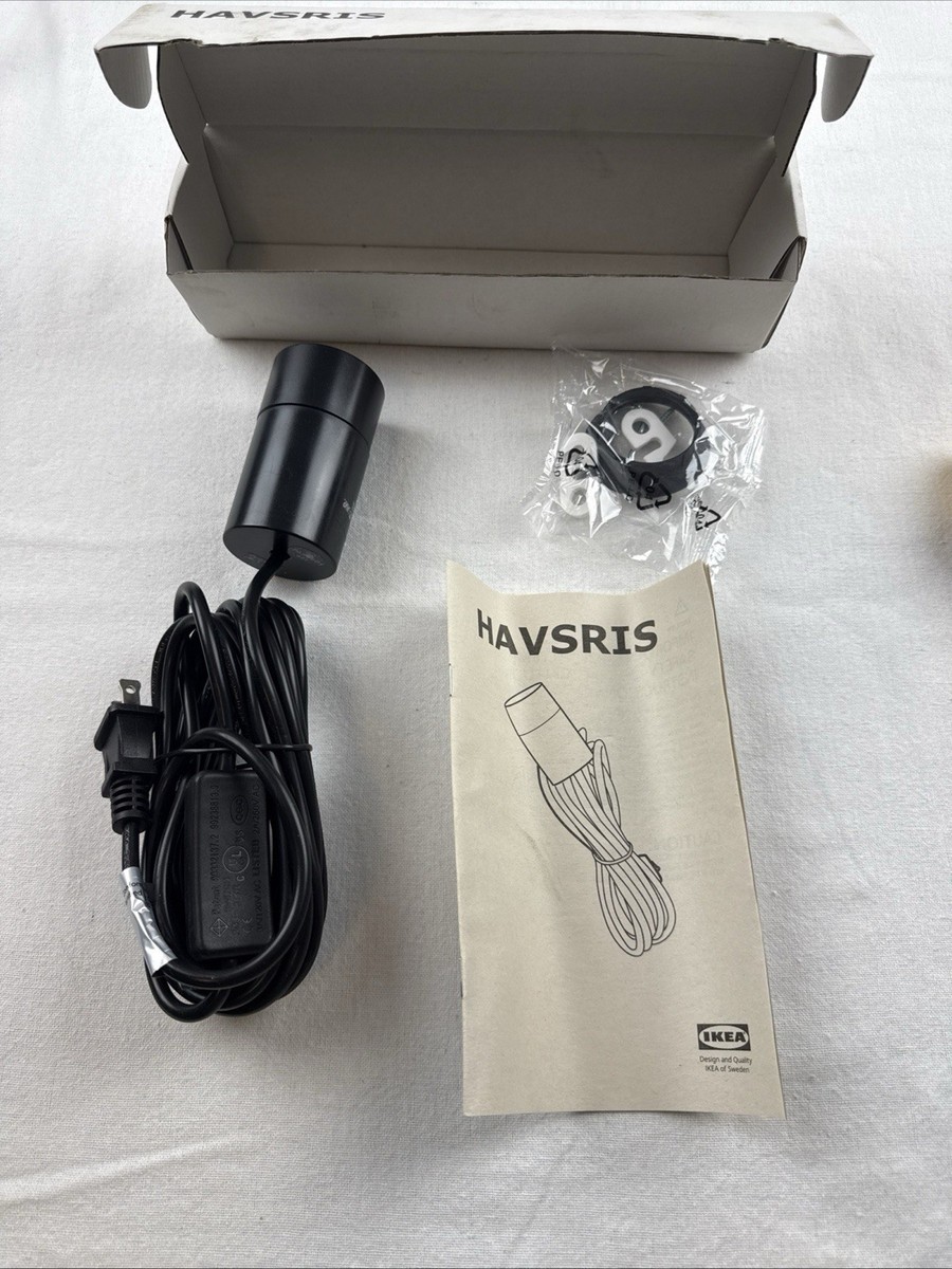 IKEA Havsris Cord Set With Switch Black 15 ' 5 