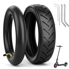 Cooryda 8.5'' Tire Tube,8 1/2 2 8.5, Inner Outer Pack Curved air nozzle