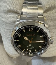 New Seiko Prospex Alpanist Stainless Steel Green Dial Men's Watch SPB155 JAPAN 14