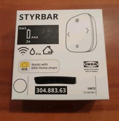 IKEA STYRBAR Fernbedienung Taster Home Smart Zigbee 30488363 Weiß Wireless NEU