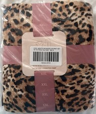 New Soma Women's Cool Nights Short Sleeve Pajamas XXL On The Prowl Leopard