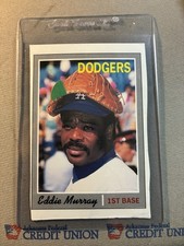 1992 BASEBALL CARD MAGAZINE EDDIE MURRAY #BBC1 Room To Trim Perfectly
