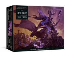 The Lich Lord Puzzle: 1000-Piece Jigsaw Puzzle Featuring the Iconic Cover Art fr