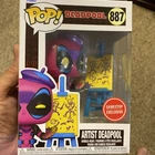 Funko Pop! Deadpool: Artist Deadpool 887 Vinyl Figure