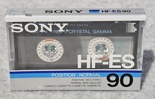  SONY HF-ES 90 Leerkassette Type II Neu