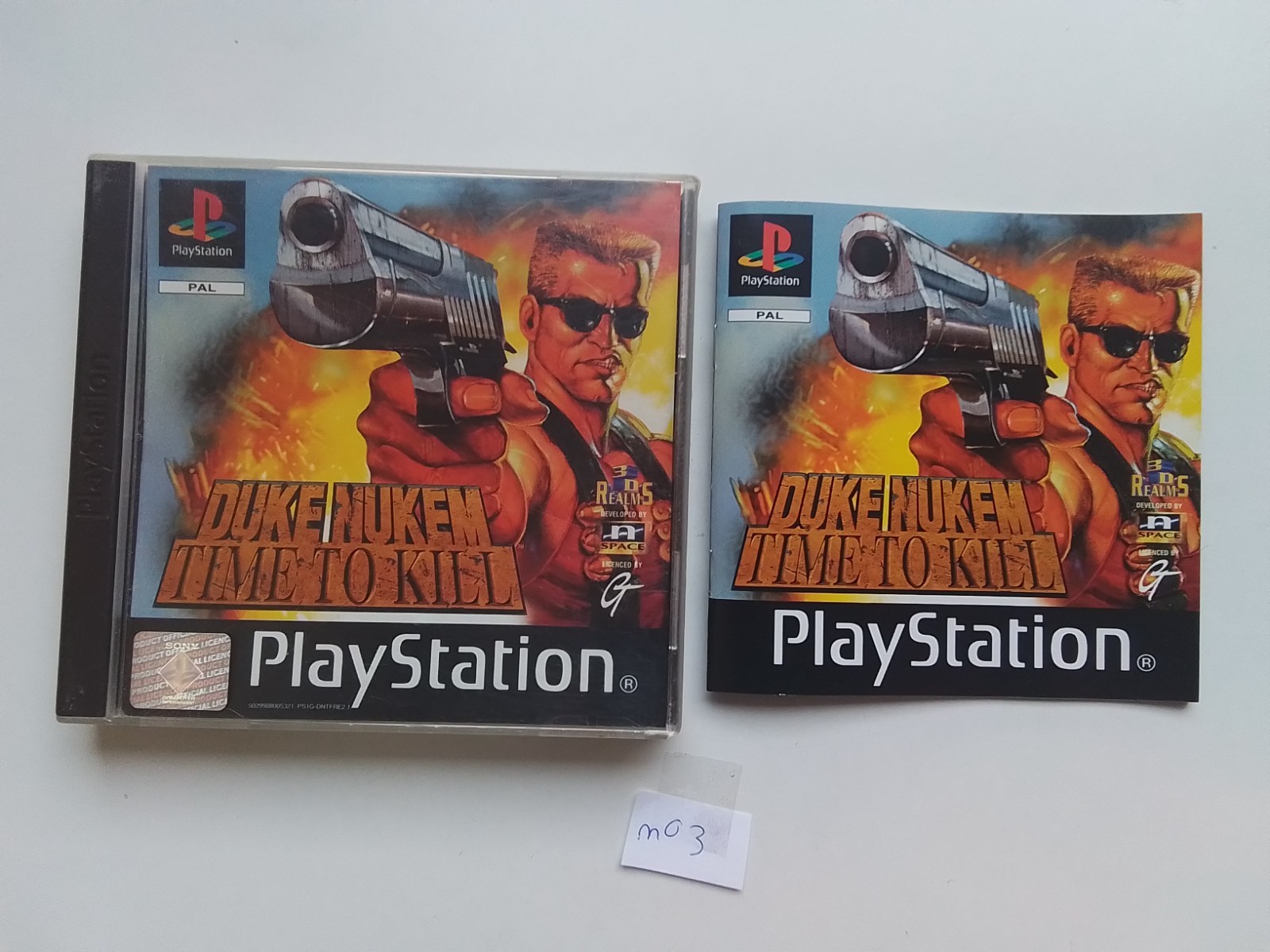 Duke Nukem Time to Kill Complet sur Playstation PS1 et PS2 !!!