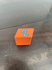 Melissa  Doug Wood Shape Sorting Clock Replacement Number 2 Block