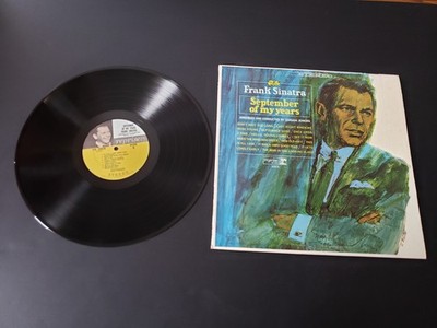 1960s VG+ Frank Sinatra   September Of My Years 1014, LP33