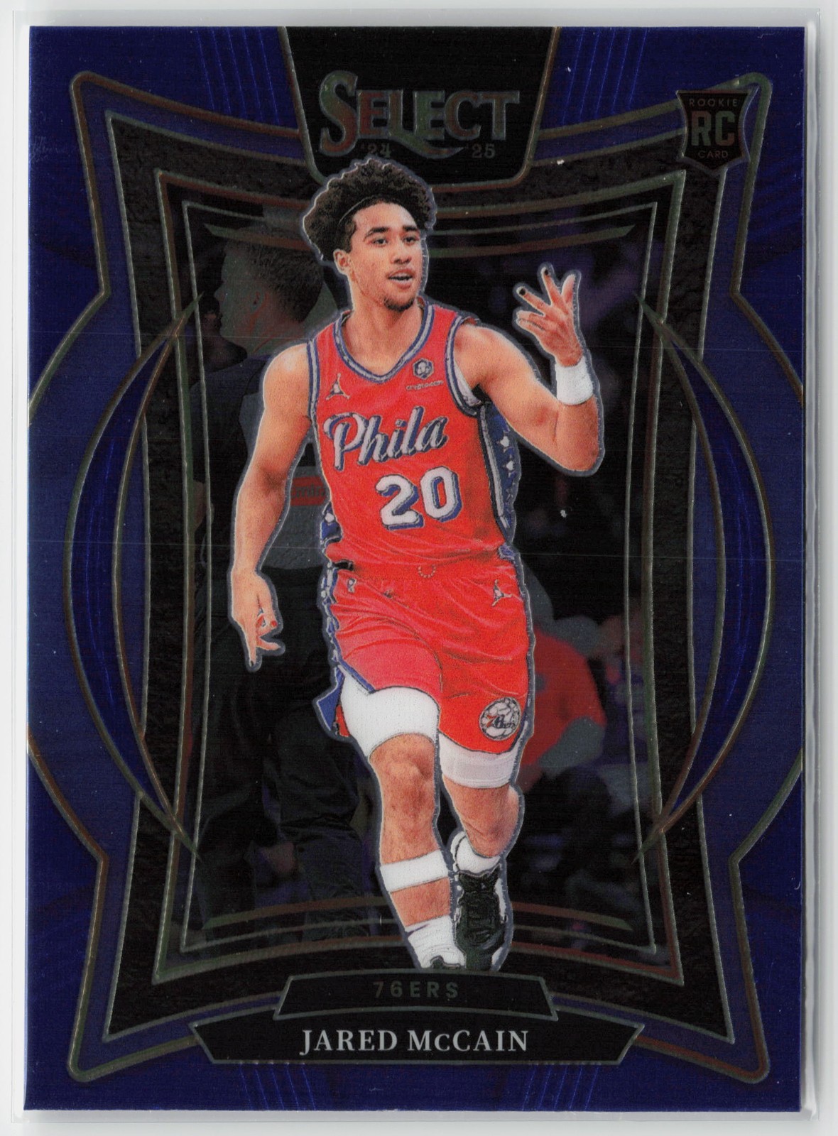2024-25 Panini Select #82 Jared McCain Blue (Retail)