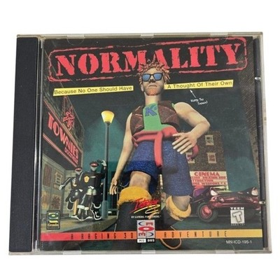 Normality PC Game 1996 Vintage Interplay Gremlin Interactive 3D Adventure