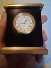 Vintage miniature clock movement made in Singapore Case made in China — photo 7