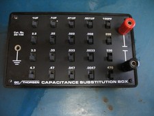 GC Thorsen 20-102 Capacitance Substitution  Decade Box