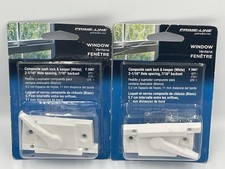 2 pack Prime Line F 2667 Sash Lock 2-1/16 Spacing for Vinyl Windows NEW SEALED