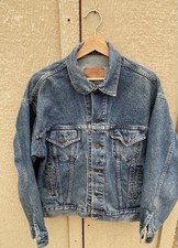 Vintage 80s 90s Levis Denim Trucker Jacket Men  s Size M Made In USA