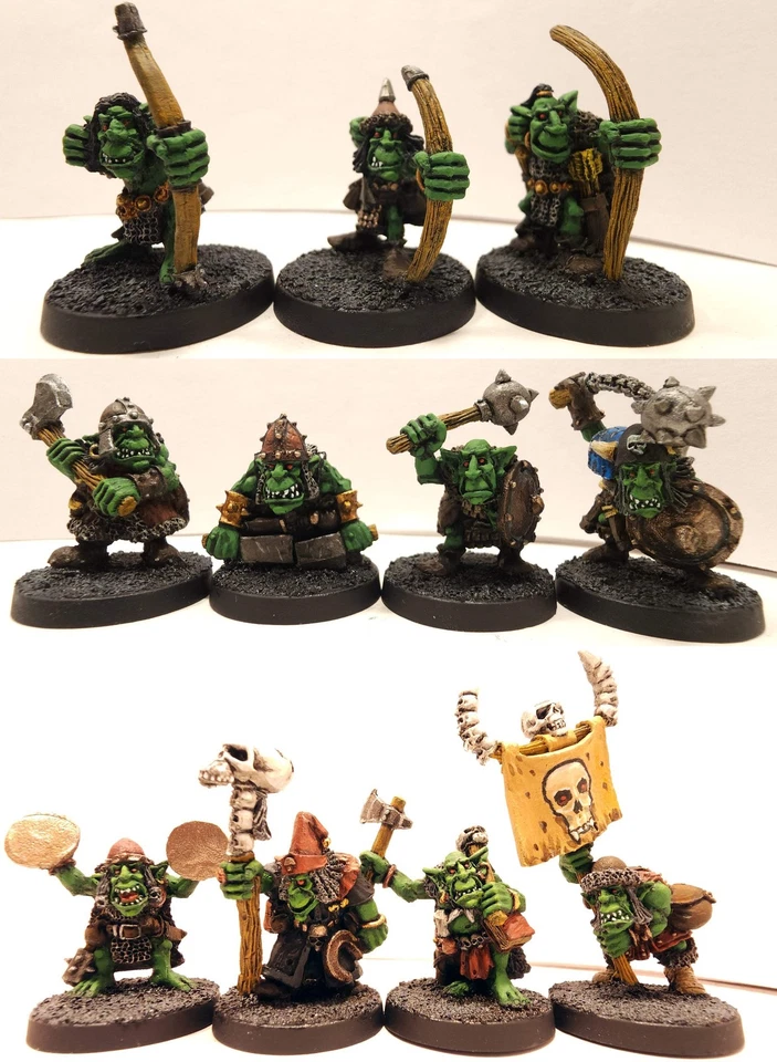 Heartbreaker Fantasy Armies - Kev Adams 31 Goblin Army (resina sin pintar) Foto 3 de 4