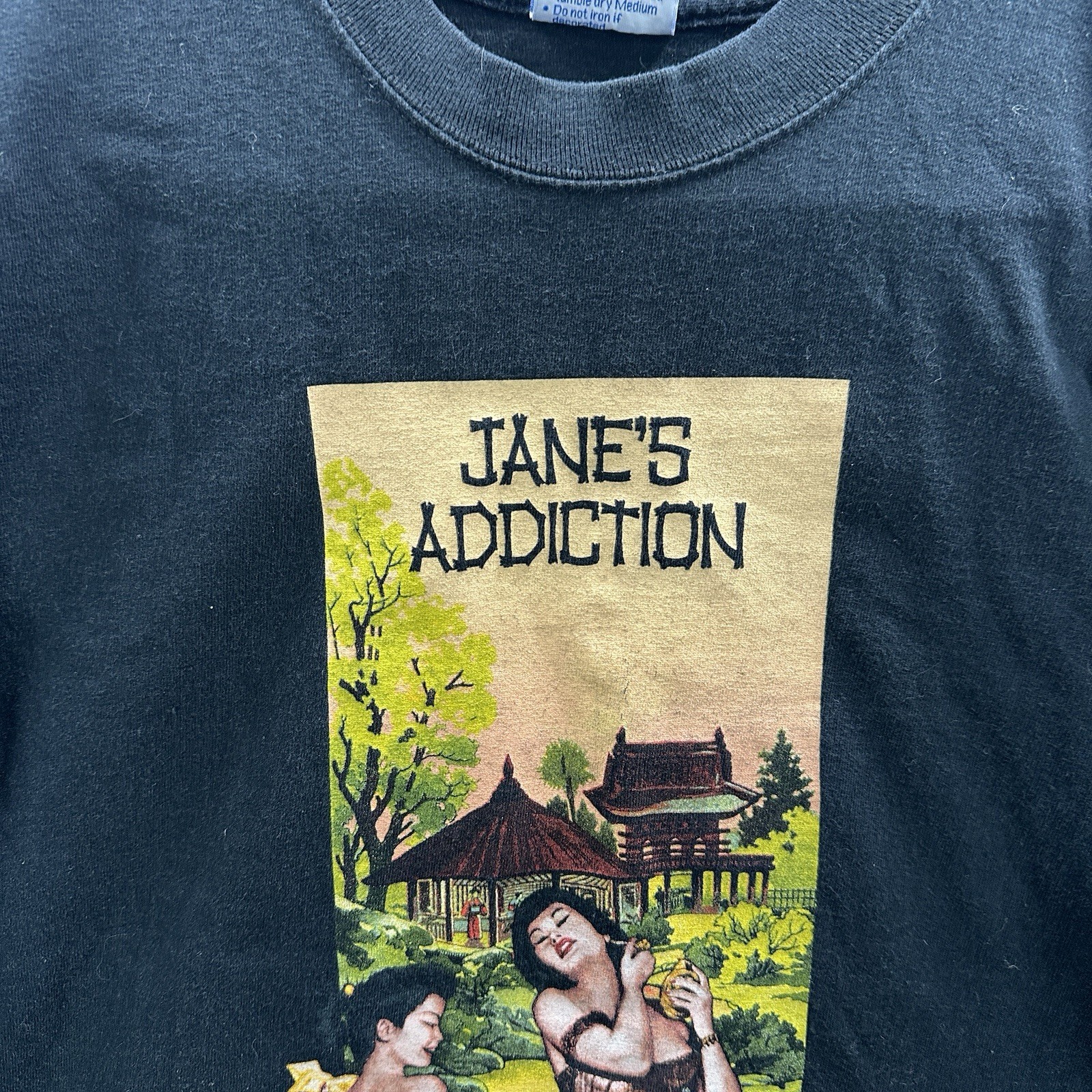 Vintage Janes Addiction Jubilee Tour T Shirt Medium All Sport Tag 2001 Y2k Retro