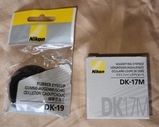 Nikon DK-17M Magnifying Eyepiece with DK-19 Rubber Eyecup