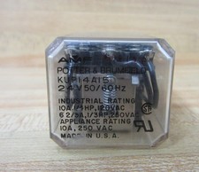 Potter  Brumfield KUP-14A15-24V AC AMF Relay KUP-14A15-24 1/4