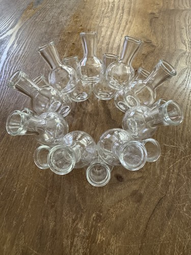 MCM Plant Propagation Station Glass 18 Bud Vase Cluster Ring Mid Century