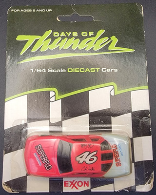 1990 Racing Champions Days of Thunder Cole Trickle #46 Superflo Diecast Race Car