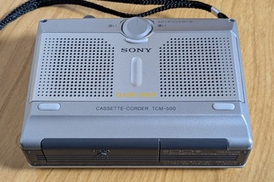 SONY TCM-500 WALKMAN Cassette Tape Recorder Player Confirmed