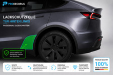 Lackschutzfolie Tesla Model Y Steinschlagschutzfolie Radlauf PPF Folie