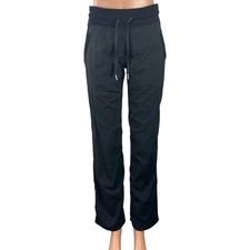 Lululemon Dance Studio Black Warm Up Track Athletic Activewear Trousers Pants M