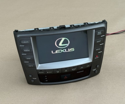 #ad 2006 2008 Lexus IS250 IS350 GPS Navigation Display Screen 86111 53140 TESTED $369.99