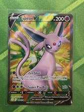 Espeon V (Full Art) 179/203 SWSH07: Evolving Skies Holo on eBay