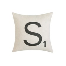 Letter-S1 With Polyester Insert Pillow