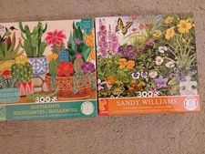 Lot Of 2 🌵Cactus Succulents 300 Ecosystems In The Garden Ceaco