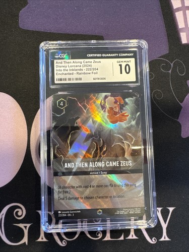 And Then Along Came Zeus graded CGC 10 for sale on eBay