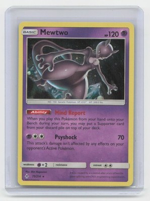Pokémon Mewtwo - 75/214 (Cosmos Holo) (Costco Exclusive) Holo - Miscellaneous Ca