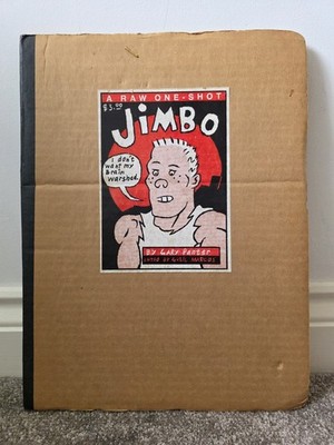rare JIMBO Gary Panter 1982 first edition cardboard A RAW ONE-SHOT