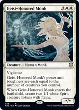 Geist-Honored Monk - Normal NM MTG Commander: Kaldheim