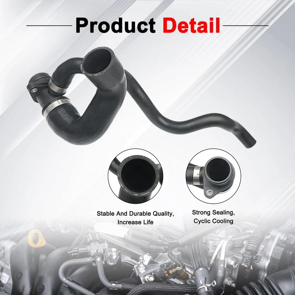 Шланг радиатора охлаждающей жидкости для BMW X1 X3 X5 528i XDrive 328i XDrive 328i 528i 3,0 л США - Изображение 2 из 4