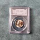 1947-D Washington Silver Quarter PCGS MS66